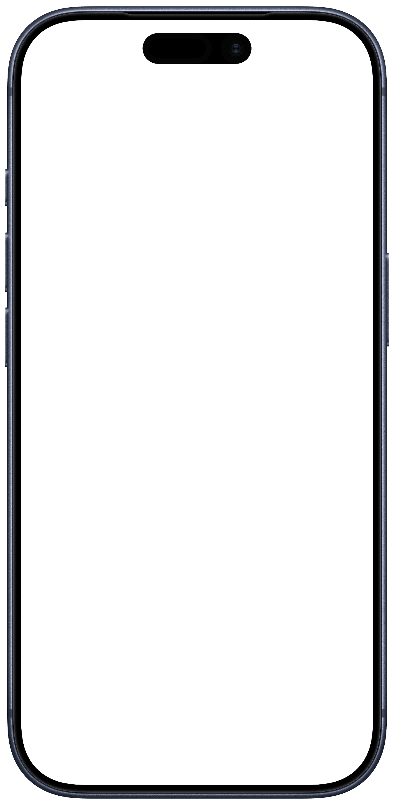 iPhone 17 Pro showing the Ravie discovery app empty state.